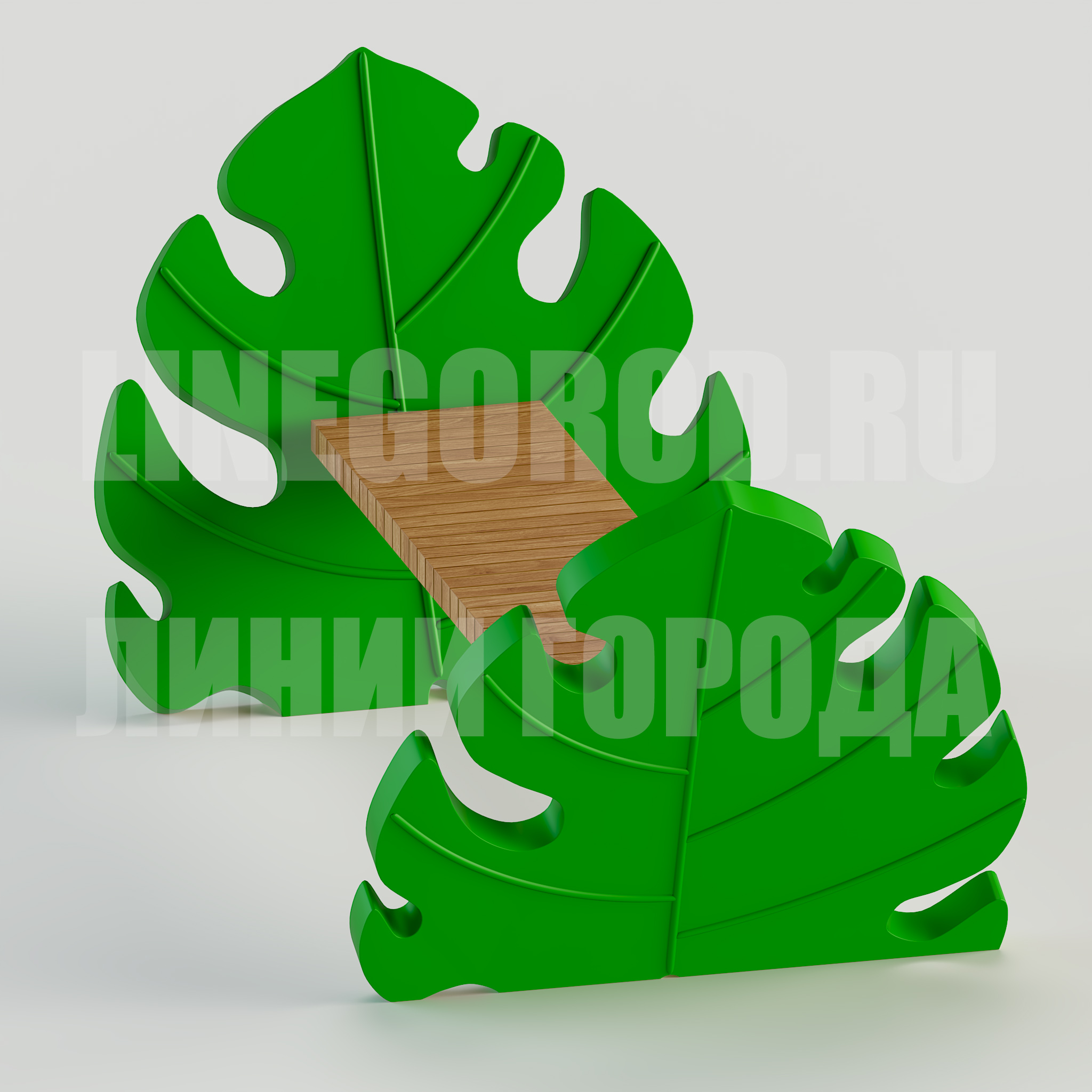 Скамейка Monstera Plant в Москве